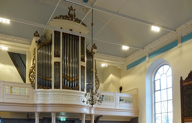 Van Dam orgel Piterkerk Lippenhuizen van dam orgel piterkerk lippenhuizen