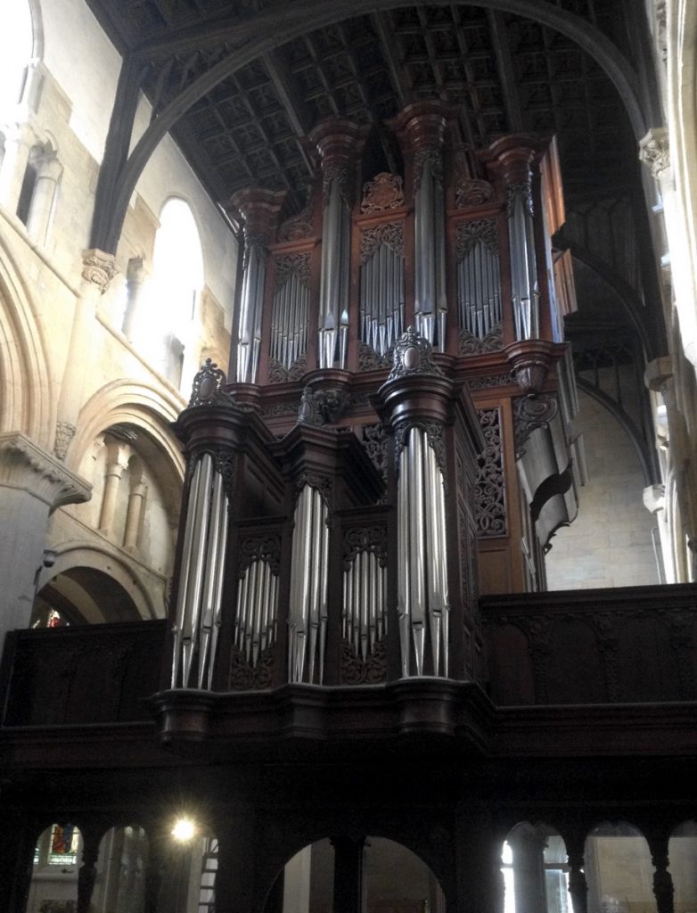 organ christ church cathedral oxford