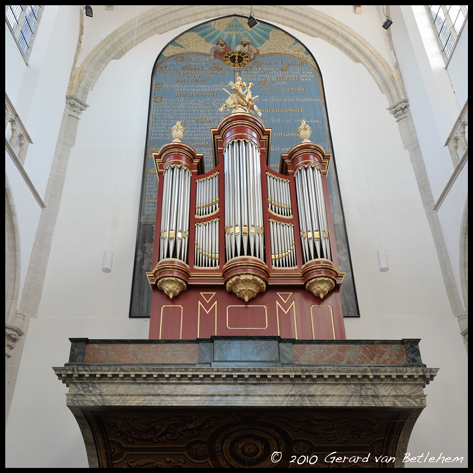 Kam-orgel Grote Kerk Brielle