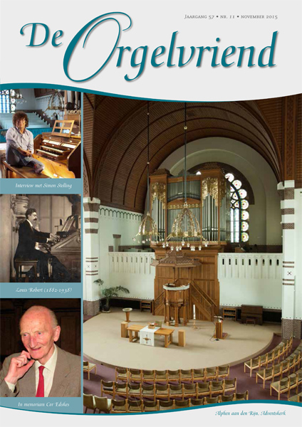De Orgelvriend november 2015