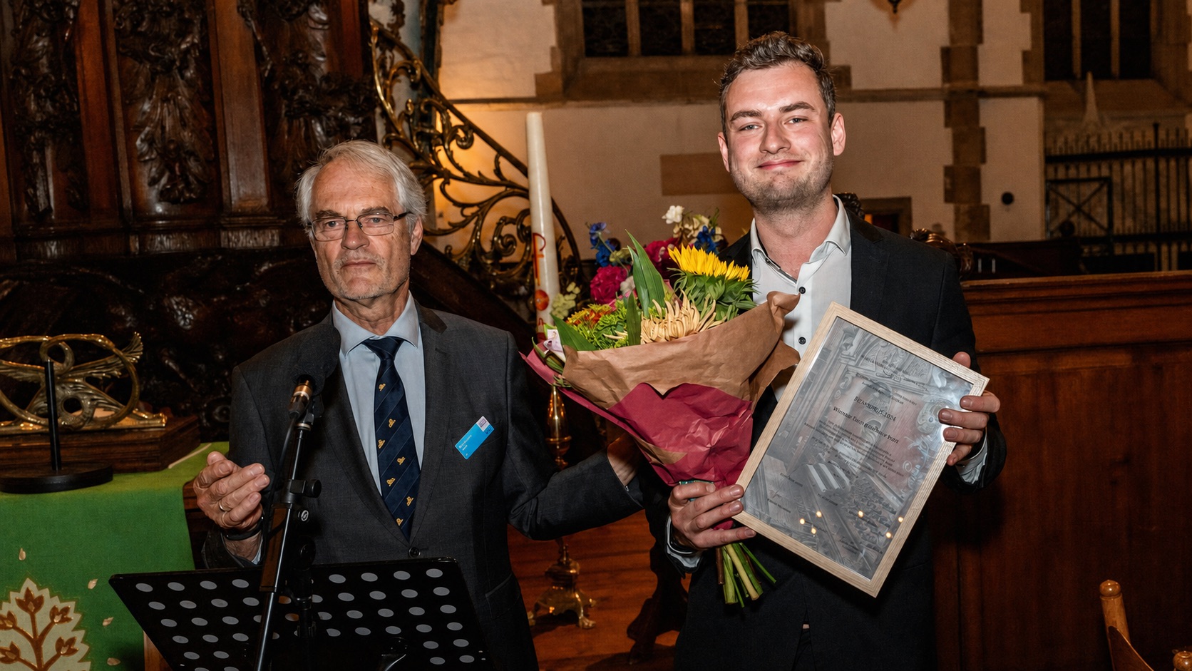 Bernhard Hauk wint Internationaal Orgel Improvisatieconcours Haarlem