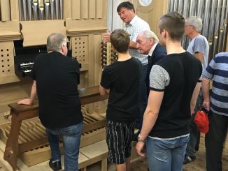 orgel sydney sussec college combridge tijdens open dag flentrop zaandam