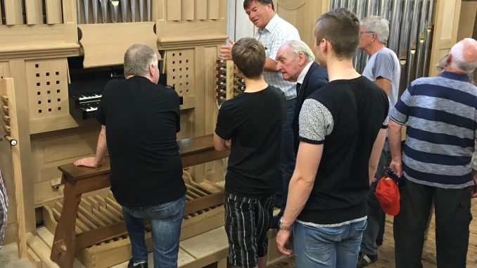 orgel sydney sussec college combridge tijdens open dag flentrop zaandam