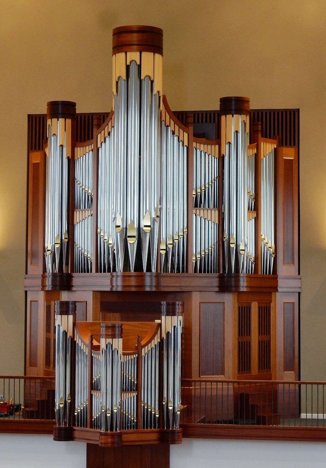 Ger Gem Ned Opheusden Van den Heuvel-orgel Ger. Gem. Opheusden voltooid met rugpositief