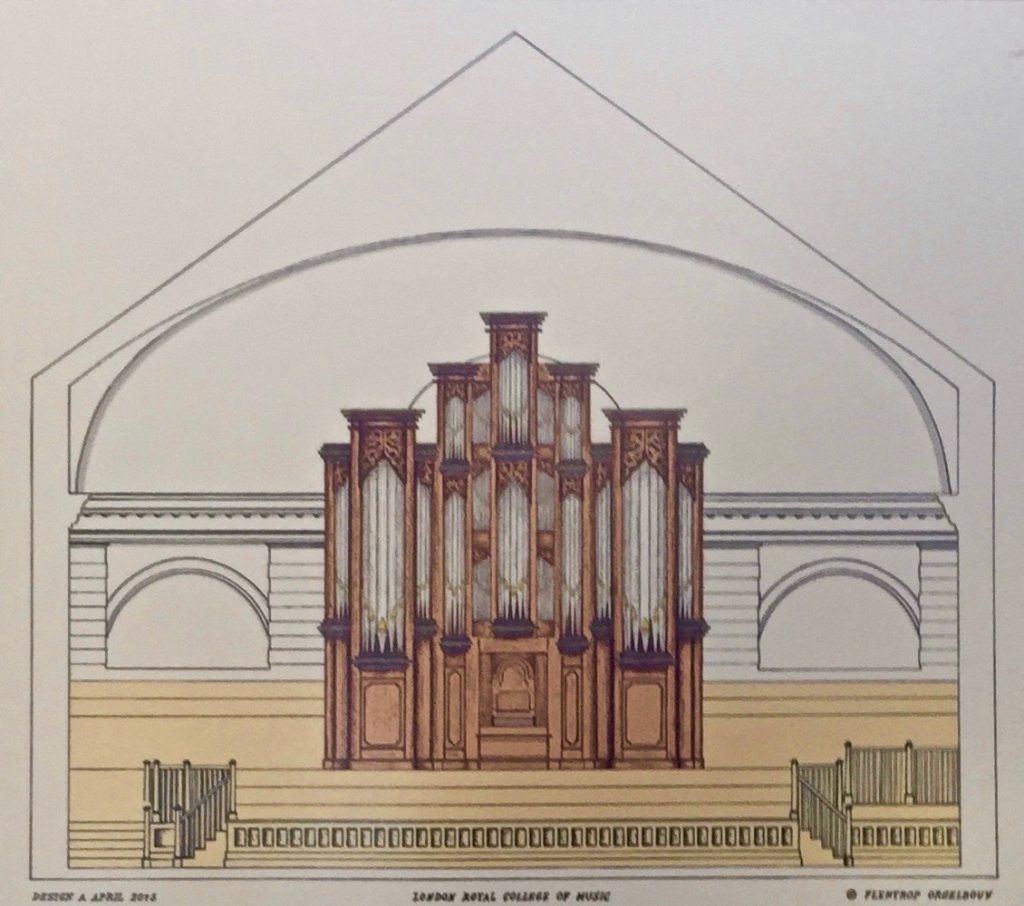Flentrop orgel Royal College of Music London