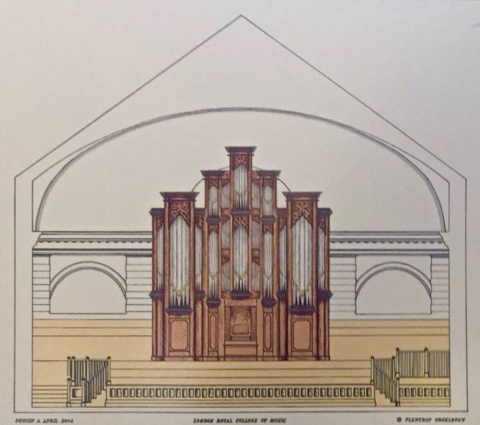 Flentrop orgel Royal College of Music London