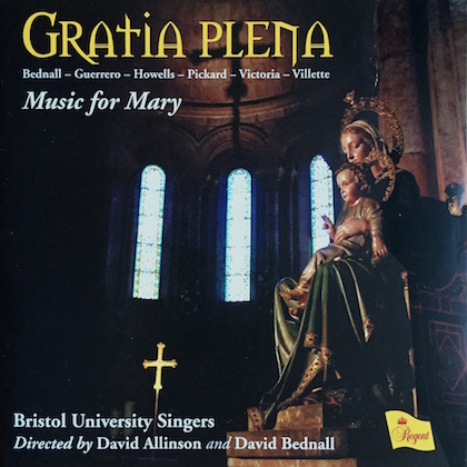 gratia plena music for mary REGCD430