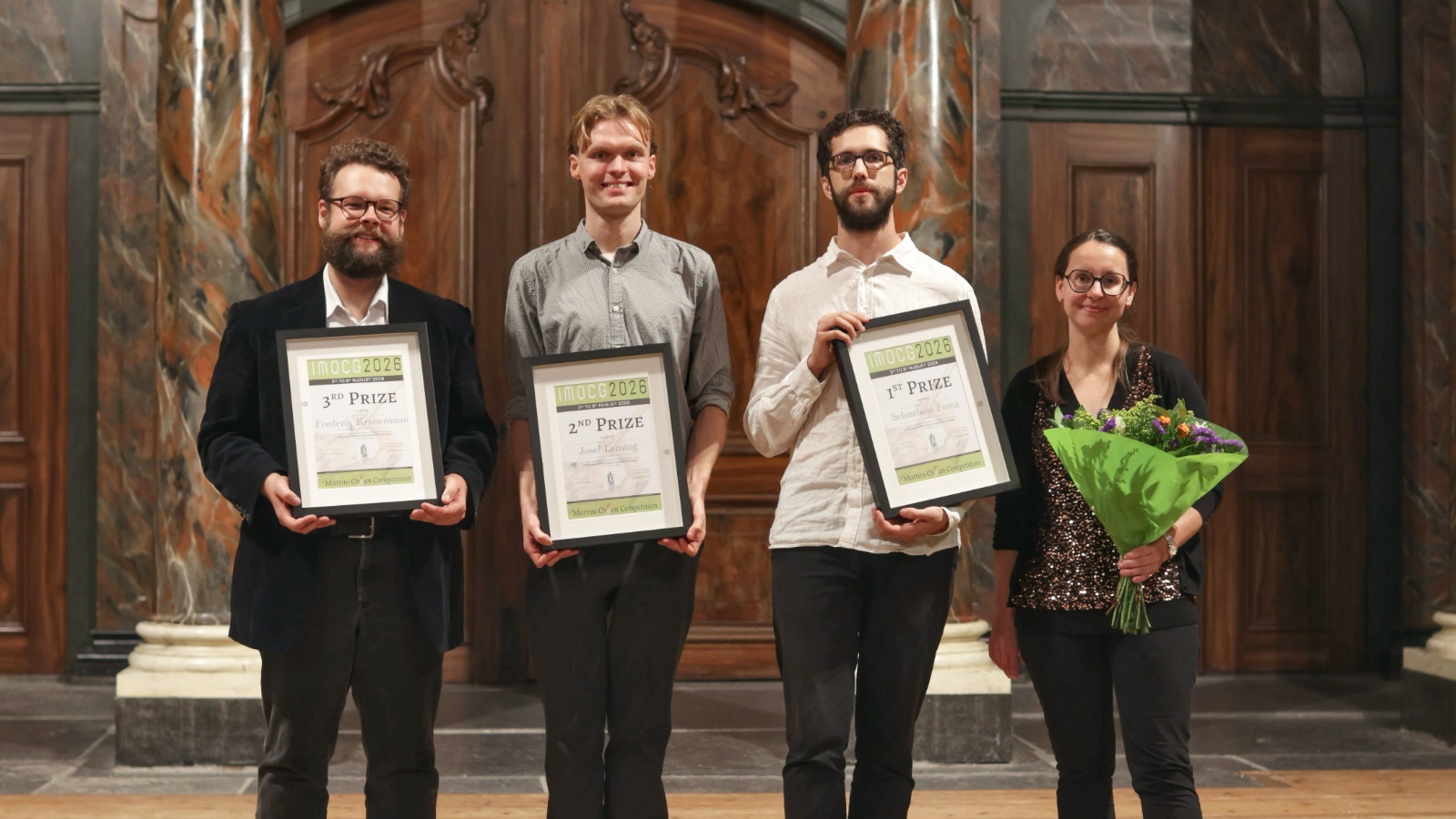 Sebastiano Franz wint International Martini Organ Competition Groningen 2026