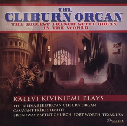 Kalevi Kiviniemi The Cliburn Organ