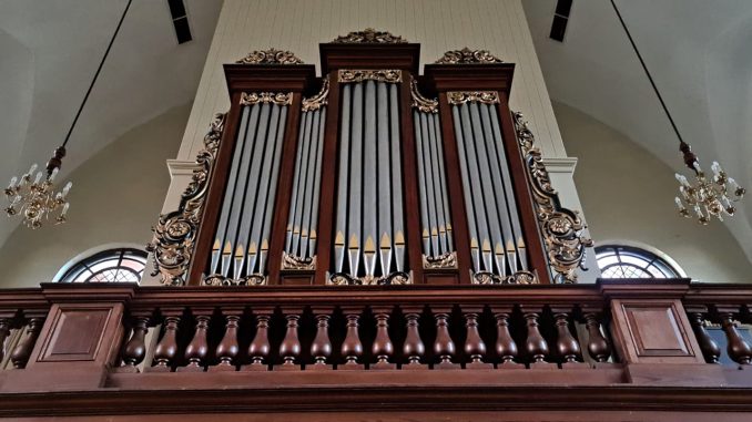 Het orgel in de protestantse kerk te Maarsbergen | © foto Mense Ruiter Orgelmakers