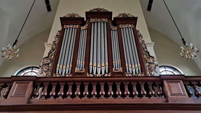 Maarsbergen_protestantse_kerk_orgel Het orgel in de protestantse kerk te Maarsbergen | © foto Mense Ruiter Orgelmakers