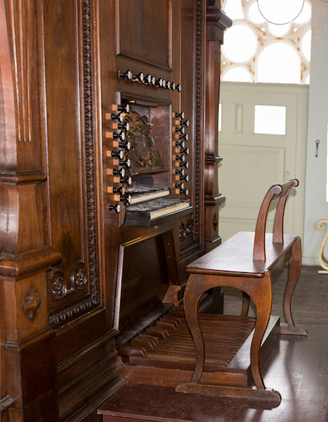 Maarschalkerweerd-orgel Havenkerk Schiedam klaviatuur
