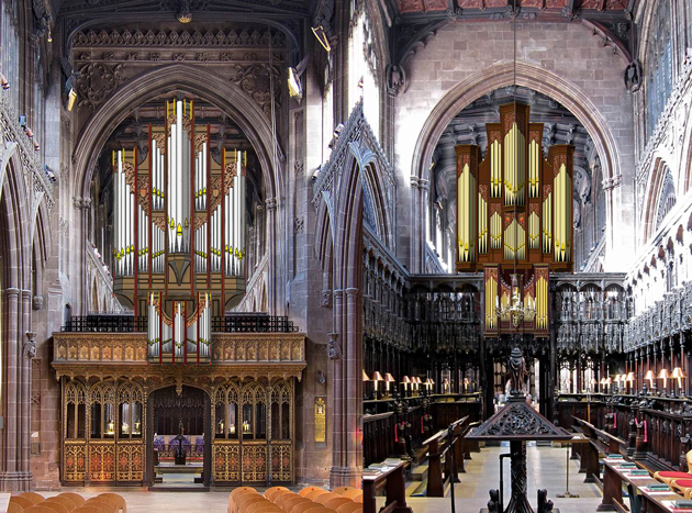 tickell organ manchester cathedral