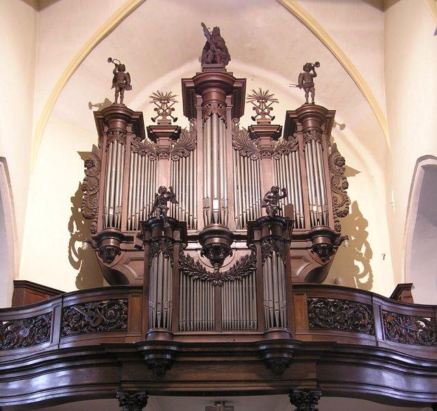 orgel nederweert voor de restauratie