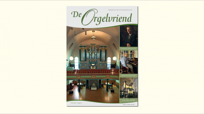 Orgelvriend juli augustus 2018