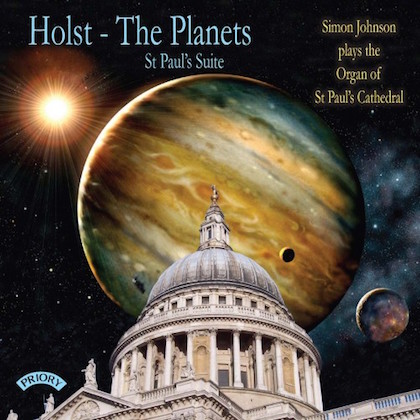 PRCD 1144 prcd 1144 holst the planets simon johnson st paul's cathedral london