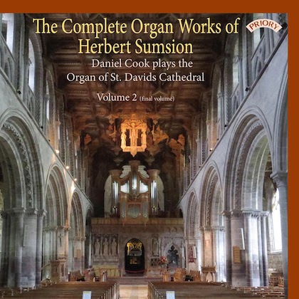complete organ works of herbert sumsion volume 2