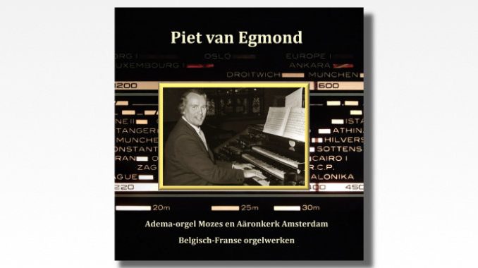 Piet van Egmond Mozes & Aäronkerk cd piet van egmond in de mozes en aäronkerk te amsterdam