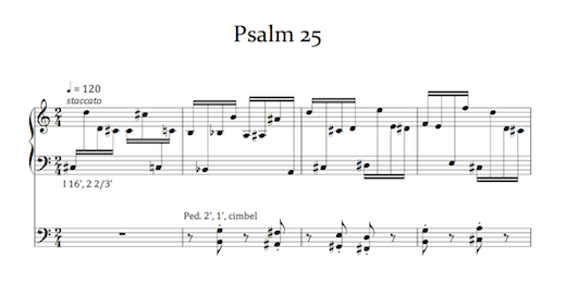 Psalm 25 Jan Hage fragment