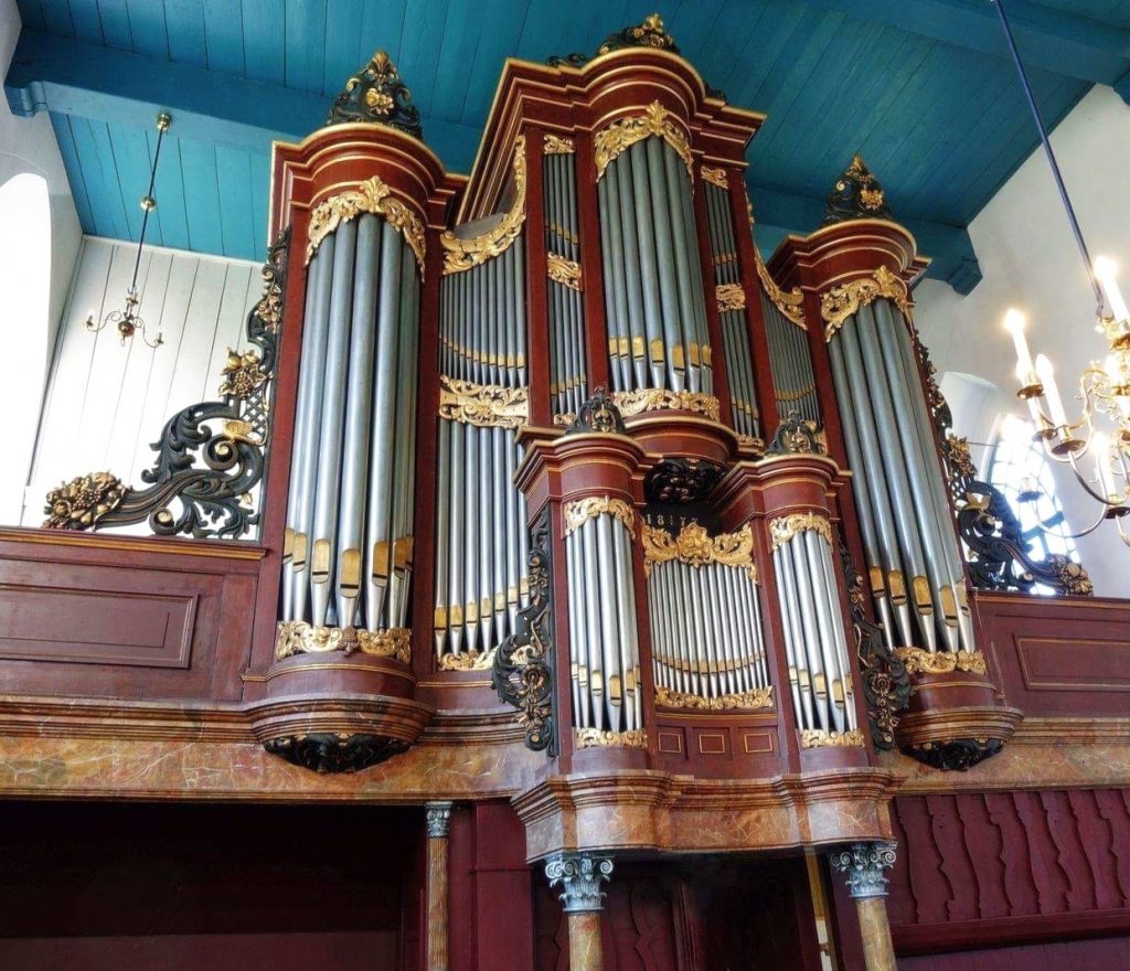 Van Dam-orgel Mariakerk Buitenpost kopie