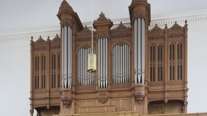 Waalse Kerk Den Haag Interieur,_aanzicht_orgel,_orgelnummer_540_-_'s-Gravenhage_-_20417409_-_RCE orgel waalse kerk den haag