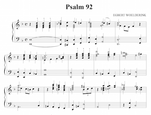 egbert woelderink psalm 92