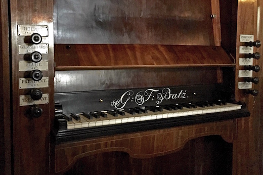 klavier Bätz-orgel Kasteel Amerongen