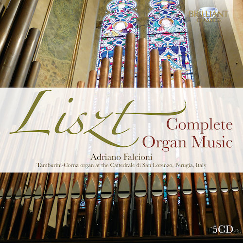 liszt complete organ music adriano falcioni