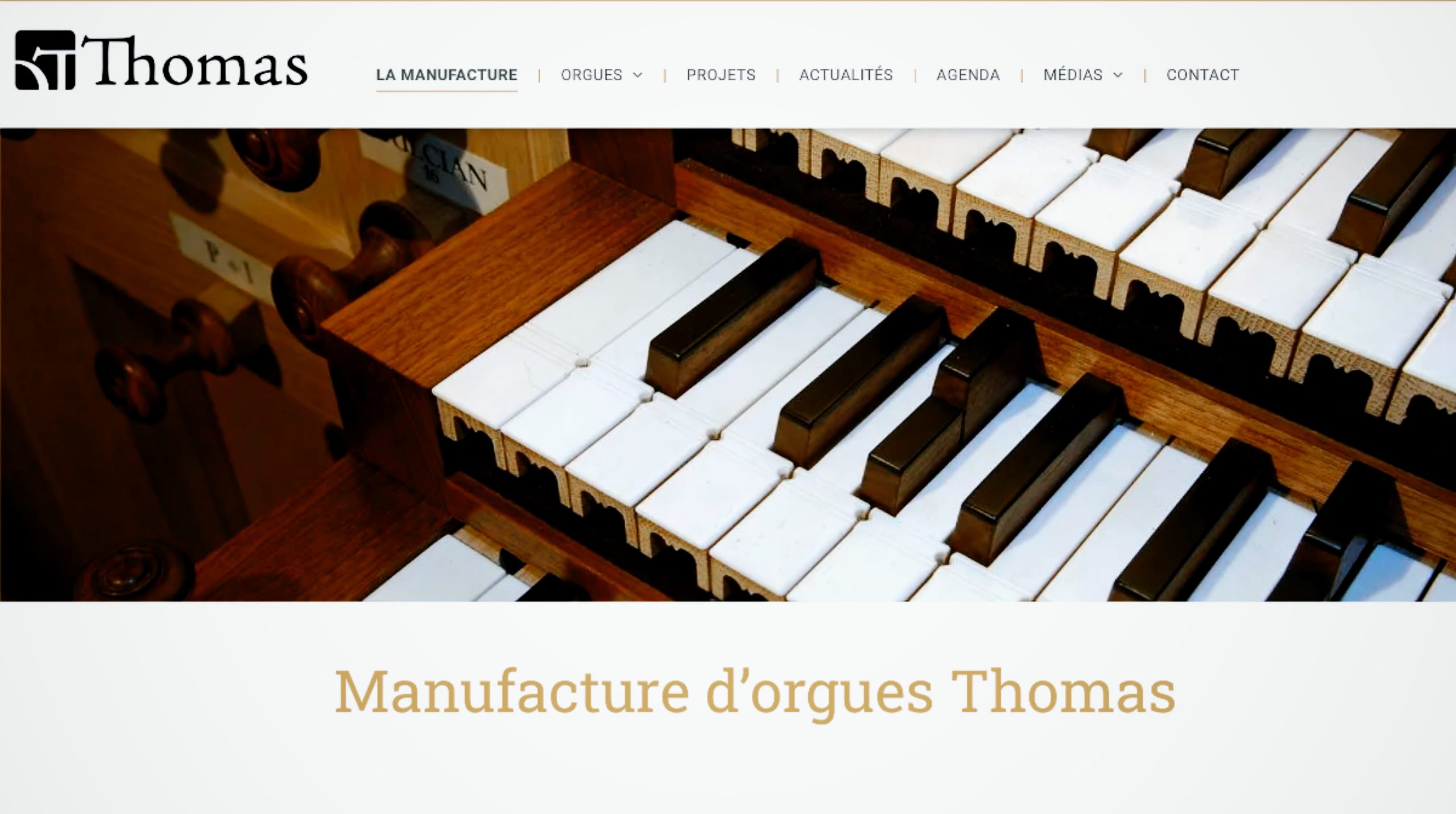 manufacture d orgues thomas