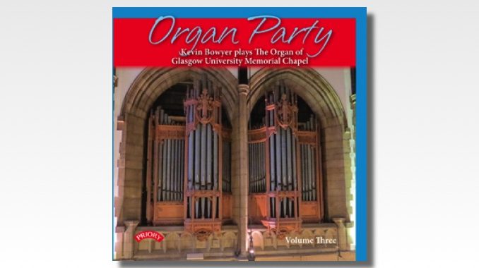 cd organ party 3 kevin bowyer prcd 1171