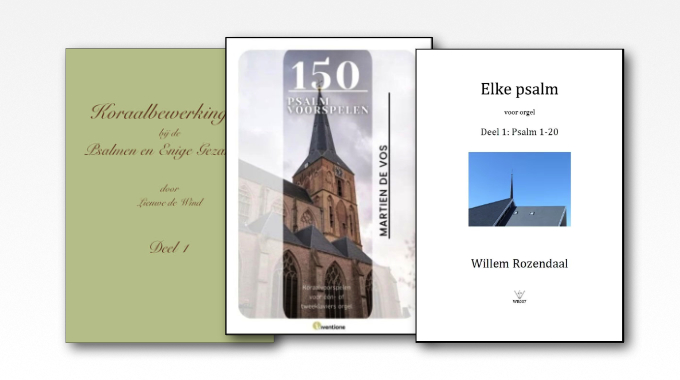 Psalmvoorspelen van Martien de Vos, Willem Rozendaal en Lieuwe de Wind
