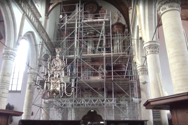 restauratie orgel oude kerk amsterdam