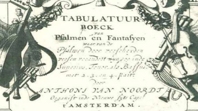 van noordt tabulatuurboeck van noordt tabulatuurboeck